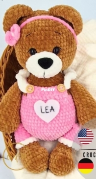 Craftly Pattern - Monika Tadewicz - Teddy Bear Lea