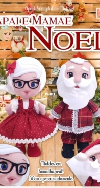Cristina Artmann - Santa and Mama Claus - Papai e Mamãe Noel - Portuguese