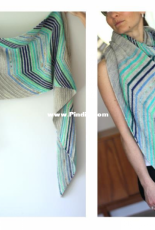 Zee Shawl by Jenny Faifel - SweaterFreak