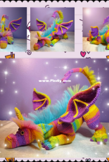 Manic Yarn - Aimee Borst - Sprinkles Dragoncorn