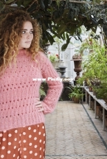 Filcolana-Flora Sweater by Ditte Lerche-English,German,Danish,Free
