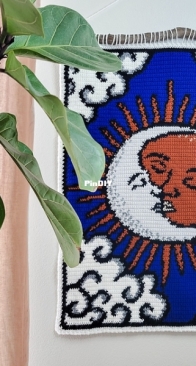 Sun & Moon Tapestry - Earth, Hand & Fiber