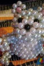 beaded hugging bear