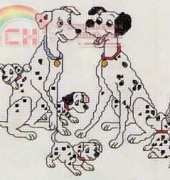 Designer Stitches S3 - Dalmatian Family