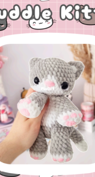 Cuddle kitty - Iuli crochets - English