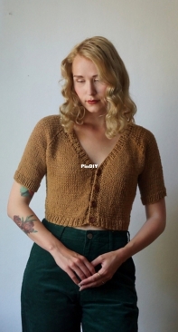 Ginevra Tee 2.0 by Fabel Knitwear/Helene Arnesen English