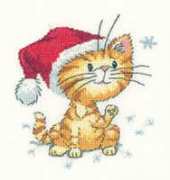 Heritage CRCF1157 Cats Rule - Catching Snowflakes by Peter Underhill