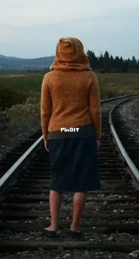 Lemon Tweed Hoodie by Jenise Hope - Knit Picks