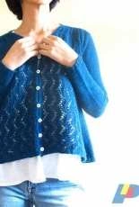 Ivy Line cardigan by Yoko Johnston