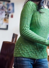Budding Garden Pullover by Alison Green