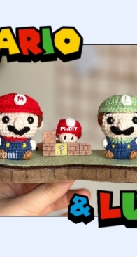 Lamagurumi - Mario and / ve Luigi - Turkish