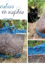 Anne les Petites Croix - The Raffia Tote Bag - French - Free