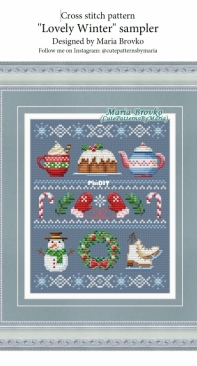 Lovely Winter Sampler by Maria Brovko