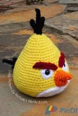 Nicholes Nerdy Knots- Chuck the Angry Bird- Free