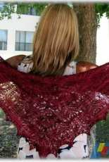 Debussy shawl by Corrina Ferguson