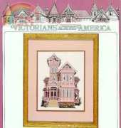 Debbie Patrick Victorian Houses CS-025 Rose Victorian Inn