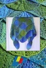 Frankies Knitted Stuff-Spring Shells Shawl by Frankie Brown-Free