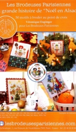 Les Brodeuses Parisiennes LBP - La grande histoire de Noel en Alsace PCS7 - PCS11