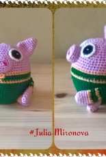 A pig - Little Bamboo handmade