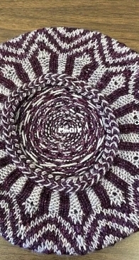Royal Chevron Beret - Dejana Knezevic
