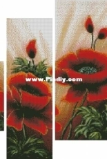 Alisena 1110 Poppies Panel PCS