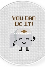 Daily Cross Stitch - You Can Do It!