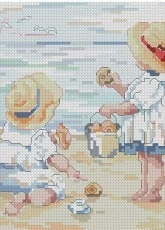 Collecting Shells from Cross Stitch and Country Crafts July 1989