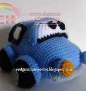 Delicious Crochet - Paola Navarro- Small car- Spanish