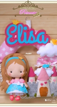 Feltro em Duas - Ane Sousa and Dani Schick - Cute Princess - Princesa Cute - Portuguese