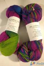 The LaBour Line Fine Fiber Arts yarn