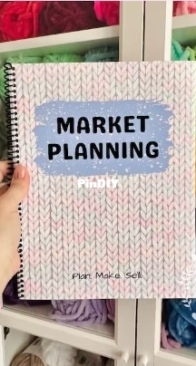 Jenns Crafty Creations - Jennifer Reynolds - Market Planning Notebook