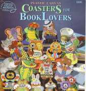 American School of Needlework ASN 3206 Plastic Canvas Coasters For Book Lovers