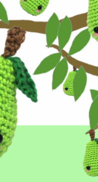 Mispeltoy Crochet - Kenzi Noe - Pear Mini - Peertje Mini - Dutch - Free