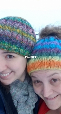 Claires Cable & Rib Hat by Claire Butchkoski-Free