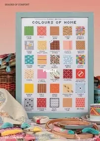 Shades of Comfort by Emma Congdon from Cross Stitcher 414 XSD