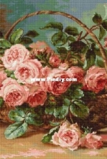 Luca-S B547 - Roses in a basket