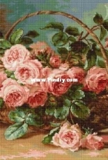 Luca-S B547 - Roses in a basket