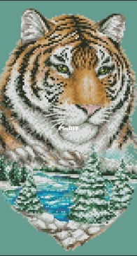 The Amur Tiger by Natalia Orekhova