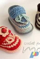 MakiCrochet - Maja Masar - Super cute baby sneakers 109