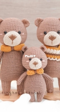 Green Frog Crochet - Thuy Anh - Dang Thuy Anh - The Three Bears - French