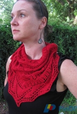 Paris Mill Shawl/Wrap by Corrina Ferguson/ PicnicKnits