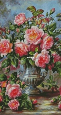The Cheshire Cat's Designs - A Bouquet of Roses