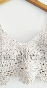 Belencia Tejidos - Belu / Belén Fuentes - Top Cica - Spanish