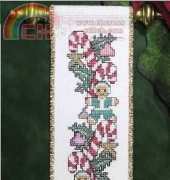 Christmas Goodies Bellpull by Lois Winston From Happy Holidays In Cross Stitch