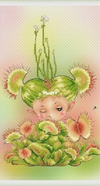Lena Lawson Needlearts - Venus Flytrap Sprite