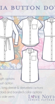 Love Notions - Aria Button Down - Sizes XS-5X