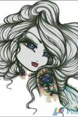HAED HAEHAND 16974 Punch of Color Girls1 by Hannah Lynn