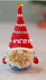 Meow amigurumi - Anh Le - Jaine - Mini scandinavian christmas gnome - Free