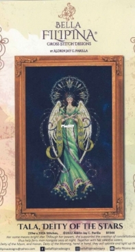 Bella Filipina Cross Stitch Designs BF44 Tala, Deity Of The Stars XSD