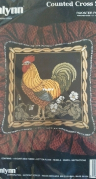 Janlynn 112-12 Rooster Pillow Top XSD
